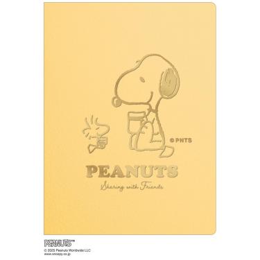 2025年12月始まり手帳 週間ブロック 見開き4日 B6 finie ピーナッツ