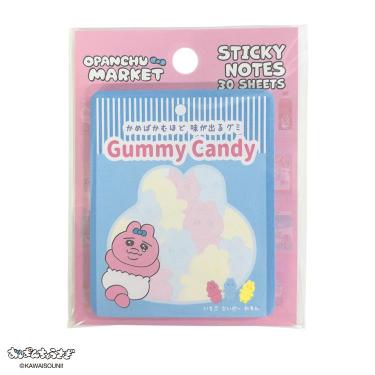 ダイカット付箋 おぱんちゅうさぎ グミ