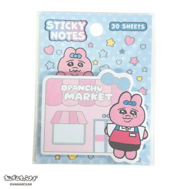ダイカット付箋 おぱんちゅうさぎ 店員