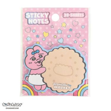 ダイカット付箋 おぱんちゅうさぎ ビスケット