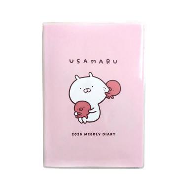2026年1月始まり手帳 週間ブロック B6 うさまる【ロフト限定】