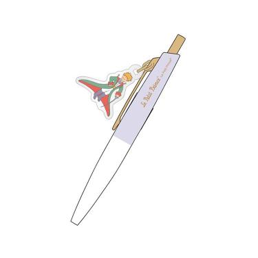チャーム付きボールペン 0.5mm 油性 星の王子さま 01