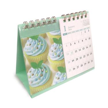 2026年1月始まり 卓上 推し色カレンダー ミントグリーン【ロフト限定】