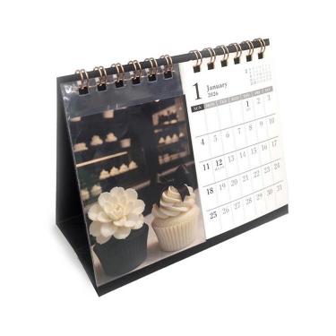 2026年1月始まり 卓上 推し色カレンダー ブラック【ロフト限定】