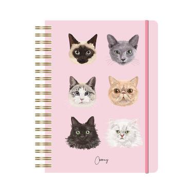 リングノート B6変形 Coony ピンク