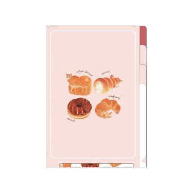 クリアファイル A5 t.t.tohto パン