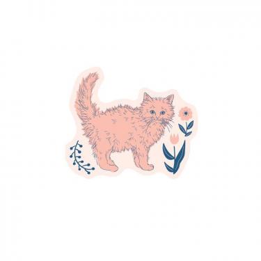 ダイカットステッカー カワムラオリエ ピンク