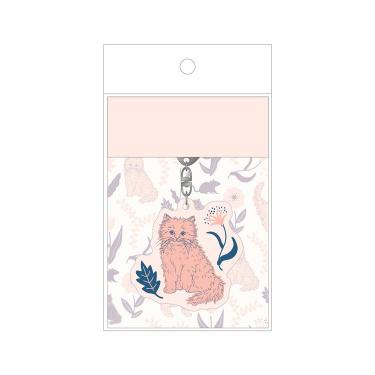 アクリルキーホルダー カワムラオリエ ピンク