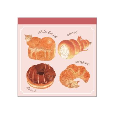 メモパッド t.t.tohto パン