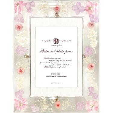 ボタニカルフレーム ペールピンク