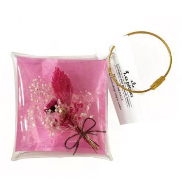 クリアポーチブーケ スクエア ゴールド