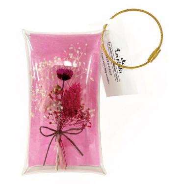 クリアポーチブーケー レクタングル ゴールド