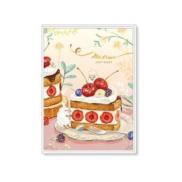 2027年1月始まり 月間 B6 omiso チェリーのケーキ