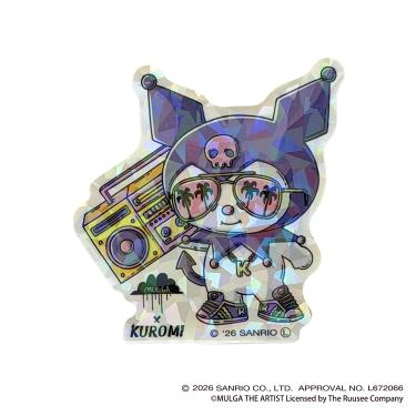 ステッカー　モルガ×サンリオキャラクターズ　０３　クロミ