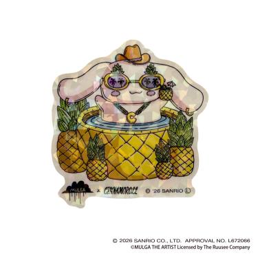 ステッカー　モルガ×サンリオキャラクターズ　０５　シナモロール