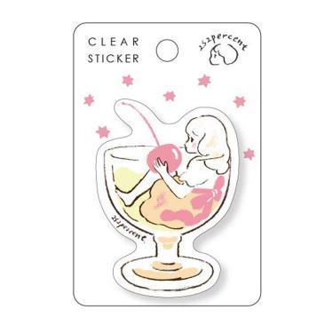 クリアステッカー 252% Cherry