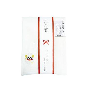 ご挨拶ふきん 30×30cm まねきひつじ