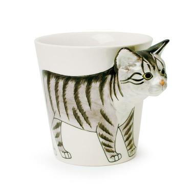 ハンドペイント立体マグカップ タビー ミーラープ