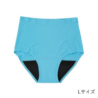 シームレスショーツ ライトブルー L