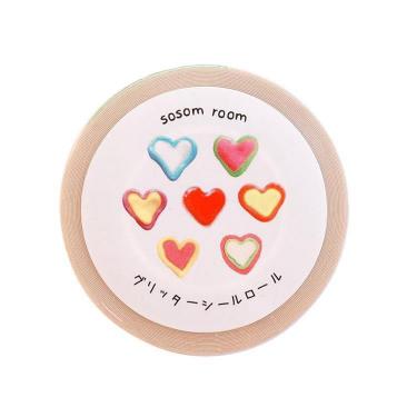 グリッターシールロール sosom room ハート