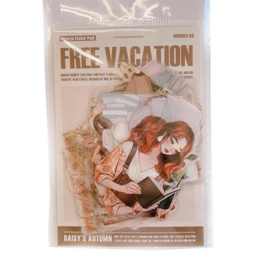 フレークシール フリーバケーション ホワイト