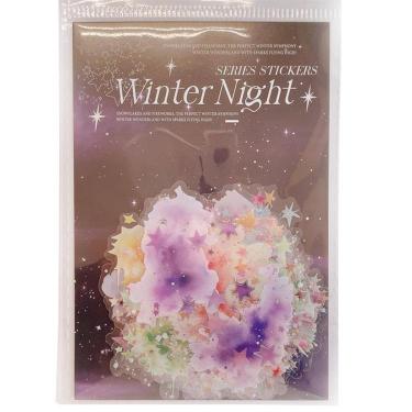 フレークシール 星の花火