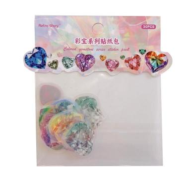 フレークシール ジュエリー ハート