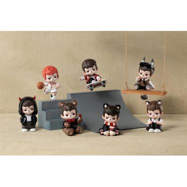 NUMBER NINE スカル & GOTHAM CITY クッションセット Rayan パッションシリーズ アクリルチャーム: キャラクター