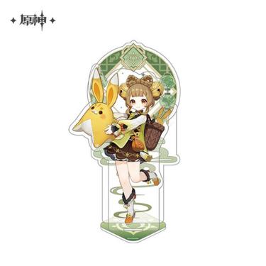 原神 台詞付きキャラクターラバーストラップ クレー