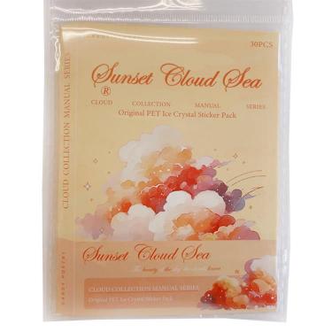 フレークシール 雲コレクション イエロー