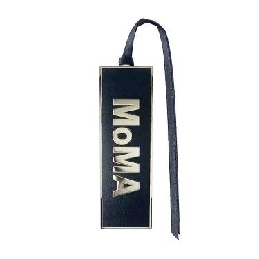 MoMA ロゴ メタルブックマーク