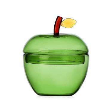 アップル 小鉢 5点セット アンバーガラス 小鉢りんご 5セット〈古物〉 | 器屋 HAKOBE