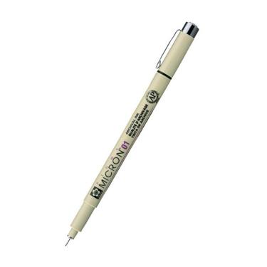 ピグママイクロン サインペン 0.1mm 水性 ブラック