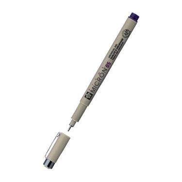 ピグママイクロン サインペン 0.5mm 水性 パープル