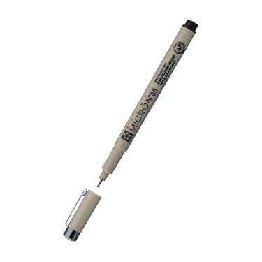 ピグママイクロン サインペン 0.5mm 水性 セピア