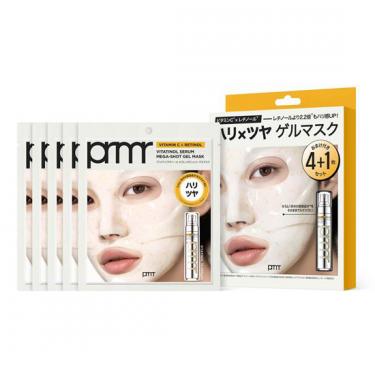 ビタチノールセラム メガショット ゲルマスク 5枚入