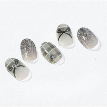 ジェルネイル N チェックノアール NP-223