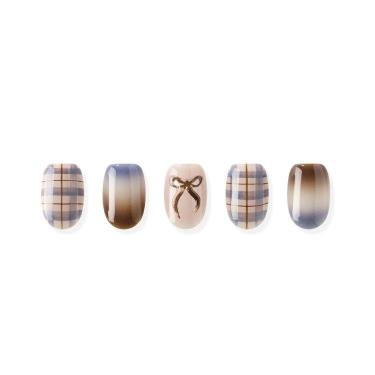 オホーラ ネイルチップ Teddy Plaid ND-CSSQ-019-JO