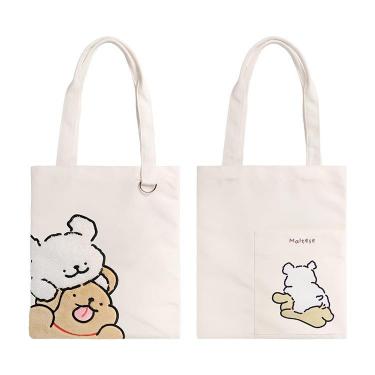 エコバッグ モルチーズ&レトリバー おでかけ