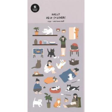 スワテリエステッカー cats have staff