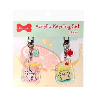 アクリルキーリング2個セット モルチーズ ジューシー