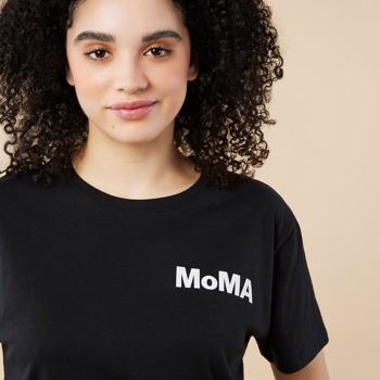 ●MoMA Logo エコフレンドリー Tシャツ ブラック S M L.jpg